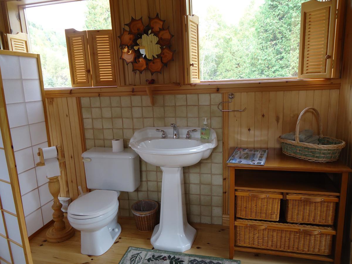 Chalet Saint-Thomas L'Anse-Saint-Jean Bagian luar foto